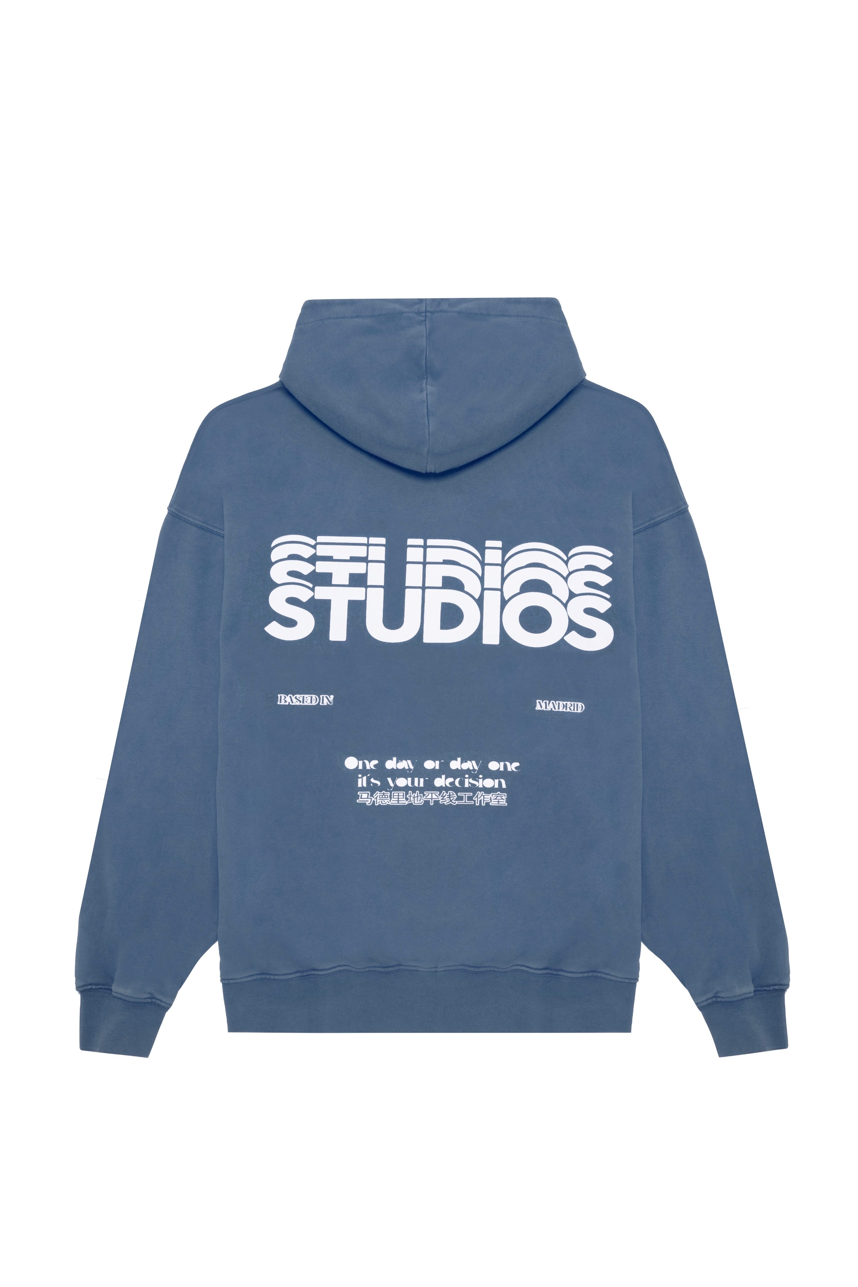 STEEL BLUE “STUDIOS” HOODIE – Horizon Studios